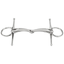 SATINOX Schenkeltrense 14 mm einfach gebrochen - Edelstahl rostfrei - ESKOTOMIC