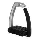 Aero-Steigbügel silber eloxiert - 120 mm Trittweite