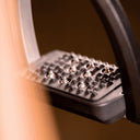 Aero-Steigbügel silber eloxiert - 120 mm Trittweite